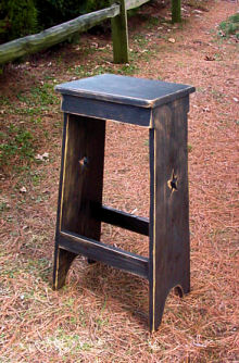 Primitive bar stool